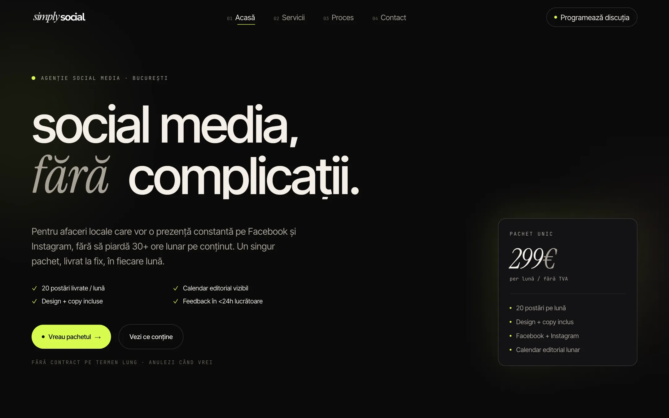 SIMPLYSOCIAL — captură